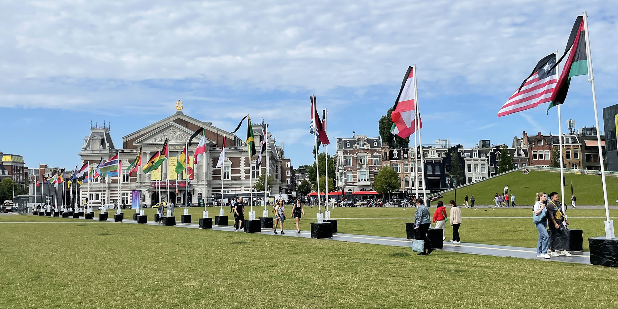 Concertgebouw Amsterdam - Zero Flags Project
